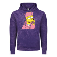 Cloud Purple newbart simpson camron Vintage Hoodie - linhVisuals