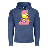Vintage Denim newbart simpson camron Vintage Hoodie - linhVisuals