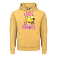 Vintage Mustard newbart simpson camron Vintage Hoodie - linhVisuals