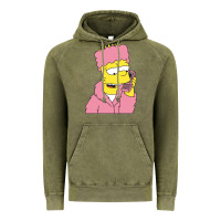 Vintage Olive newbart simpson camron Vintage Hoodie - linhVisuals