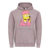 Vintage Zinc newbart simpson camron Vintage Hoodie - linhVisuals