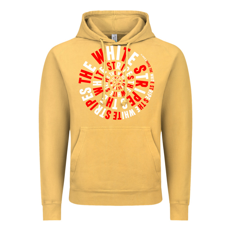 White Stripes Vintage Hoodie by linhVisuals | Teevron