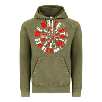 Vintage Olive White Stripes Vintage Hoodie - linhVisuals