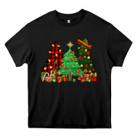 Black Mexican Christmas trees Mexico Heavy Core Tee - HowdyJamesFarm
