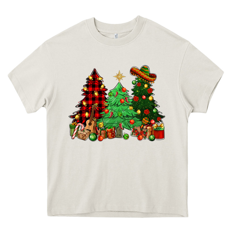 Mexican Christmas Trees Mexico Heavy Core Tee by HowdyJamesFarm | Teevron