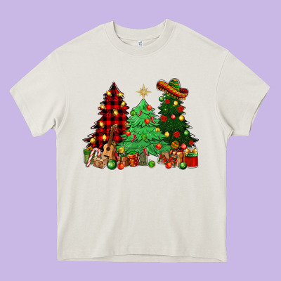 Mexican Christmas Trees Mexico Heavy Core Tee Designed By Howdyjamesfarm