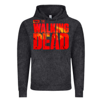 Vintage Black the walking dead blood Vintage Hoodie - linhVisuals