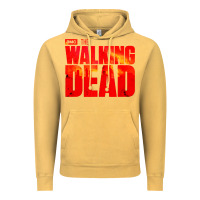 Vintage Mustard the walking dead blood Vintage Hoodie - linhVisuals