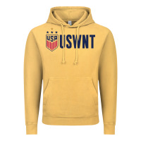 Vintage Mustard uswnt champion Vintage Hoodie - linhVisuals