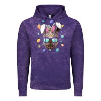 Cloud Purple rhino easter bunny ears funny easter eggs hunting sweatshirt Vintage Hoodie - linhVisuals