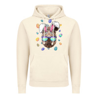 Vintage Artic rhino easter bunny ears funny easter eggs hunting sweatshirt Vintage Hoodie - linhVisuals