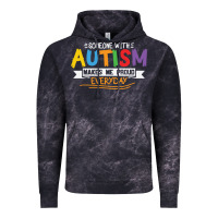 Cloud Black someone with autism makes me proud Vintage Hoodie - linhVisuals