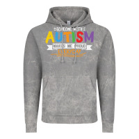 Cloud Rock someone with autism makes me proud Vintage Hoodie - linhVisuals