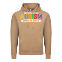 Vintage Coffee someone with autism makes me proud Vintage Hoodie - linhVisuals