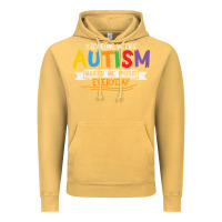 Vintage Mustard someone with autism makes me proud Vintage Hoodie - linhVisuals