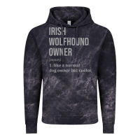 Cloud Black irish wolfhound dog funny classic Vintage Hoodie - linhVisuals