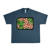 Midnight Navy halloween ghost background Urban Heavy Tee - BundleAndBundleShop