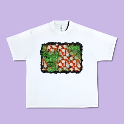 Halloween Ghost Background Urban Heavy Tee Designed By Bundleandbundleshop