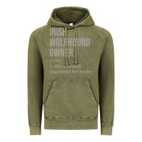 Vintage Olive irish wolfhound dog funny classic Vintage Hoodie - linhVisuals