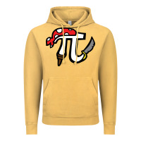 Vintage Mustard pi pirate Vintage Hoodie - linhVisuals