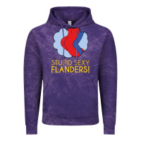 Cloud Purple stupid sexy flanders! Vintage Hoodie - linhVisuals