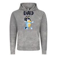 Cloud Rock Bluey Dad Vintage Hoodie - linhVisuals