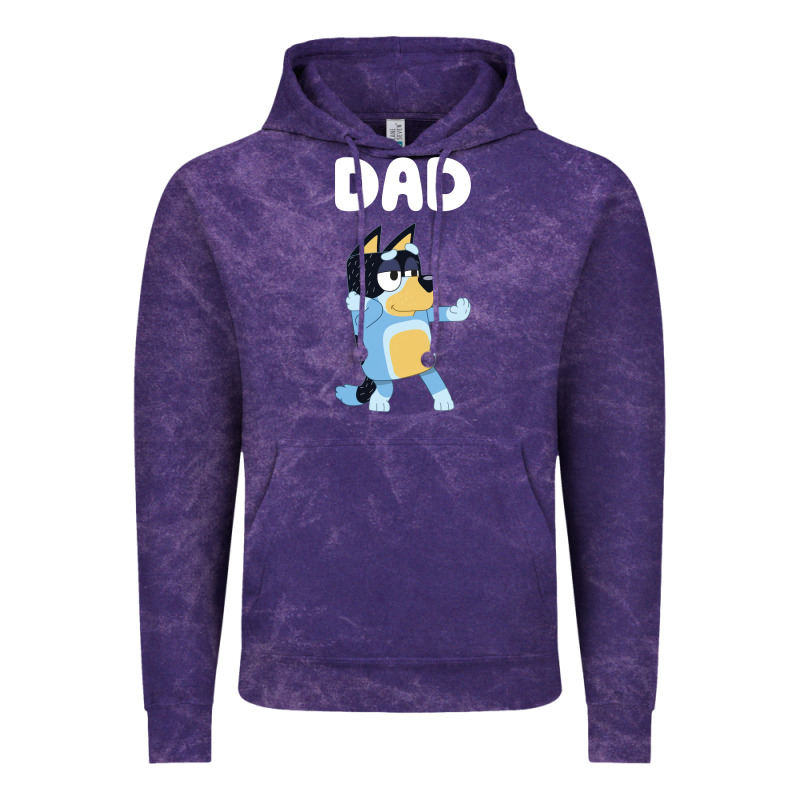 Bluey Dad Vintage Hoodie by linhVisuals | Teevron