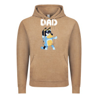 Vintage Coffee Bluey Dad Vintage Hoodie - linhVisuals