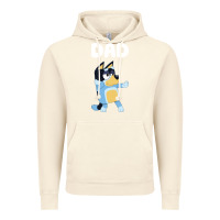 Vintage Artic Bluey Dad Vintage Hoodie - linhVisuals