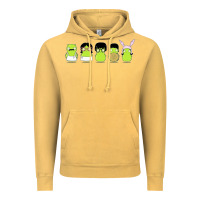 Vintage Mustard newbobs burgers Vintage Hoodie - linhVisuals