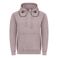 Vintage Zinc newboobs piercings Vintage Hoodie - linhVisuals