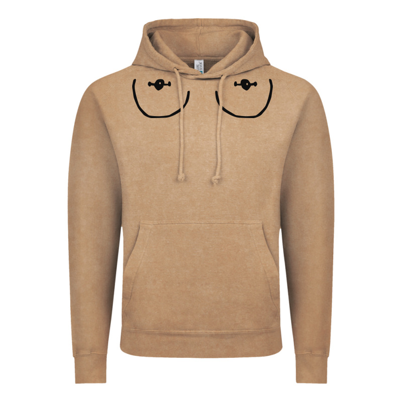 Newboobs Piercings Vintage Hoodie by linhVisuals | Teevron