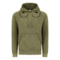 Vintage Olive newboobs piercings Vintage Hoodie - linhVisuals