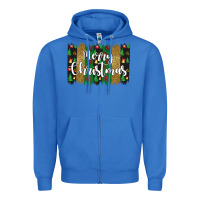 True Royal merry christmas Zipper Hoodie - JahusDesignShop