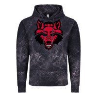 Cloud Black DEVIL - RED WOLVES FOOTBALL SOCCER STATE MEN Vintage Hoodie - linhVisuals