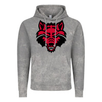 Cloud Rock DEVIL - RED WOLVES FOOTBALL SOCCER STATE MEN Vintage Hoodie - linhVisuals