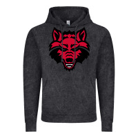 Vintage Black DEVIL - RED WOLVES FOOTBALL SOCCER STATE MEN Vintage Hoodie - linhVisuals