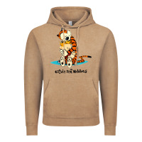 Vintage Coffee newcalvin and hobbes [tyellow] Vintage Hoodie - linhVisuals
