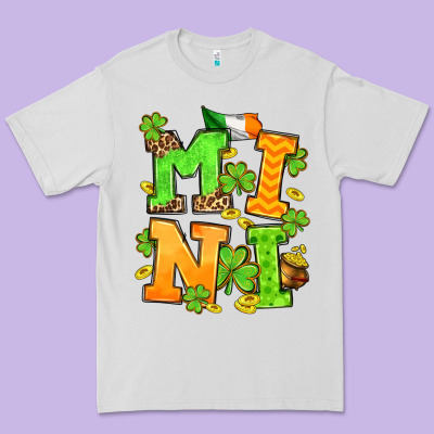 St. Patrick's Day Mini Premium Tee Designed By Oliviacreatesart