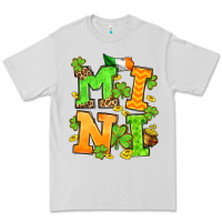Dove Grey St. Patrick's Day mini Premium Tee - OliviaCreatesArt