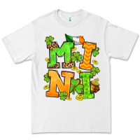 White St. Patrick's Day mini Premium Tee - OliviaCreatesArt