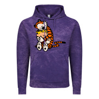 Cloud Purple newcalvin and hobbes 04 Vintage Hoodie - linhVisuals