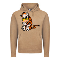 Vintage Coffee newcalvin and hobbes 04 Vintage Hoodie - linhVisuals