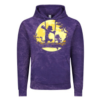 Cloud Purple newcalvin and hobbes no worries Vintage Hoodie - linhVisuals