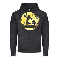 Vintage Black newcalvin and hobbes no worries Vintage Hoodie - linhVisuals