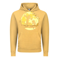 Vintage Mustard newcalvin and hobbes no worries Vintage Hoodie - linhVisuals