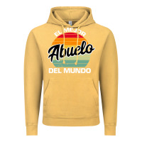Vintage Mustard el mejor abuelo del mundo grandfather sweatshirt Vintage Hoodie - linhVisuals