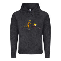 Vintage Black newcalvin and hobbes quote 10 Vintage Hoodie - linhVisuals