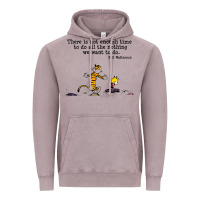Vintage Zinc newcalvin and hobbes quote 10 Vintage Hoodie - linhVisuals