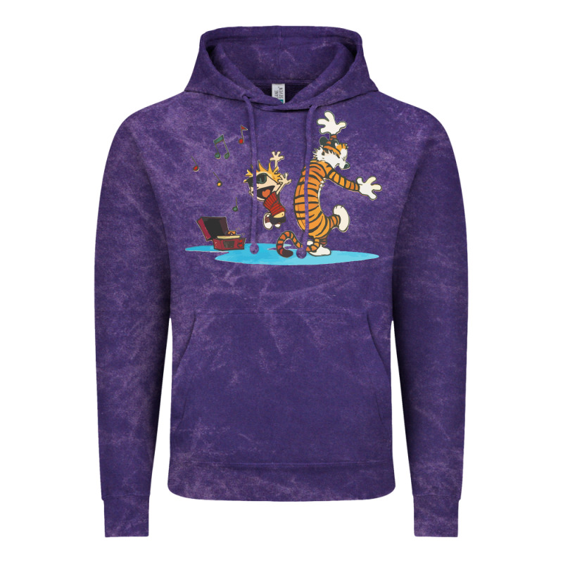 Newcalvin And Hobbes Sing 09 Vintage Hoodie by linhVisuals | Teevron